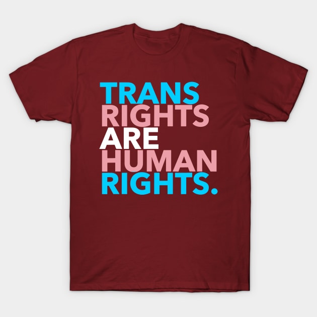 Trans Rights Are Human Rights T-Shirt by vouch wiry